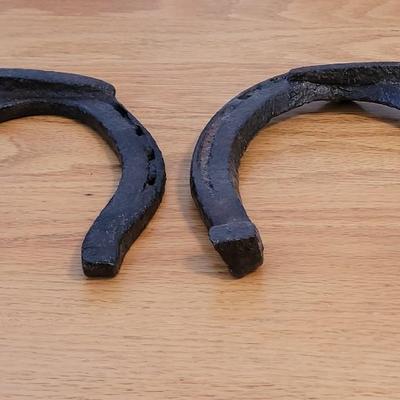 (2) Antique Horseshoes