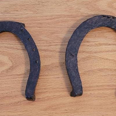 (2) Antique Horseshoes