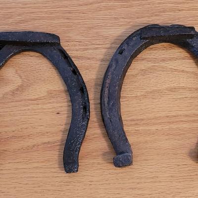 (2) Antique Horseshoes