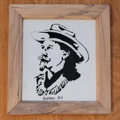 Buffalo Bill Wood Cut #1