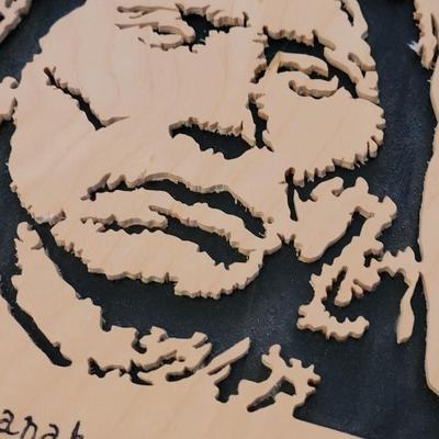 Quanah Parker Woodcut Art