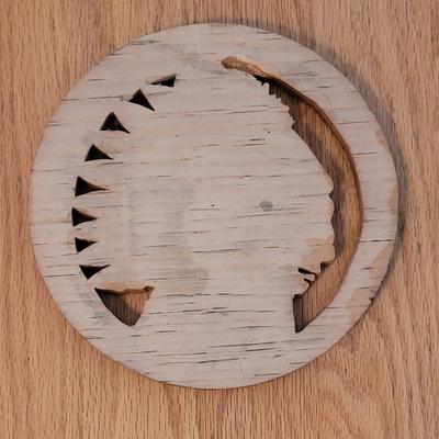 Wood Chief Cut Out Art #1