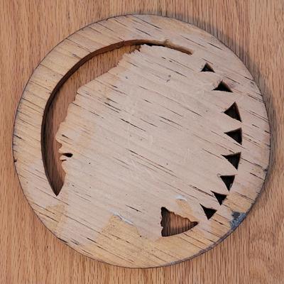Wood Chief Cut Out Art #2