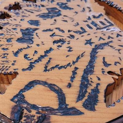 Wood Chief Cut Out Art #2