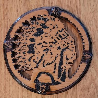 Wood Chief Cut Out Art #2