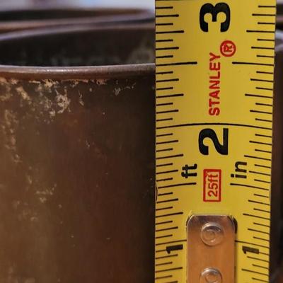 Vintage Metal Cups