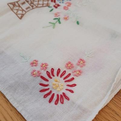 (2) Vintage Needlepoint Table Runners