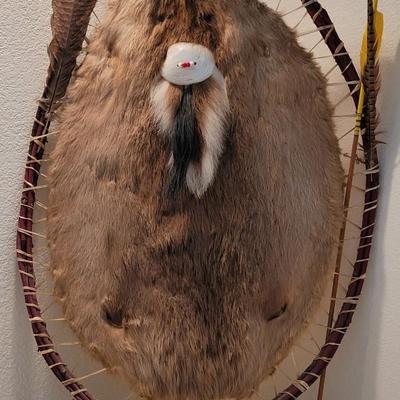 Stretched Animal Hide Deco
