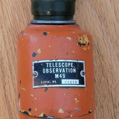 Vintage Military Telescope