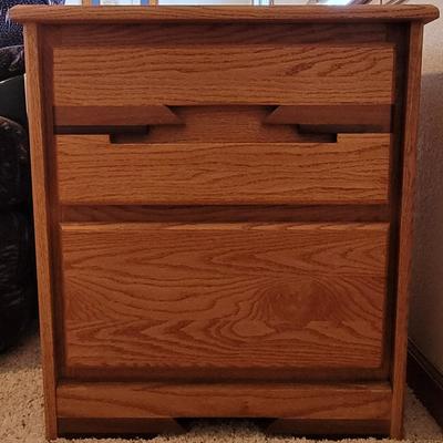 Side Table with 2 Drawers #1