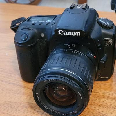 Canon EOS 20D Camera, Lens, Caps & more