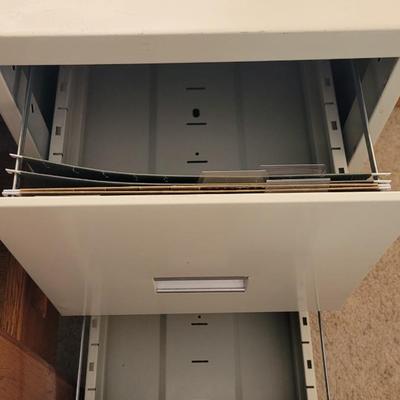 Metal 2 Drawer Filing Cabinet