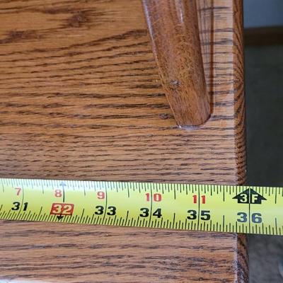 Vintage Wood Flip Top Desk