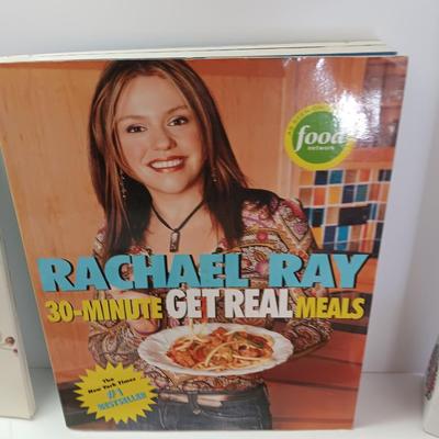 Cookbooks with NorPro Pasta drying rack - cutting board and a variety of knives