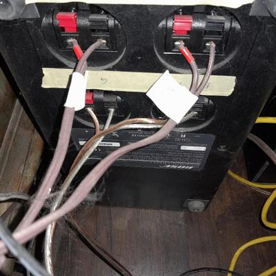 5-piece BOSE surround sound speaker set