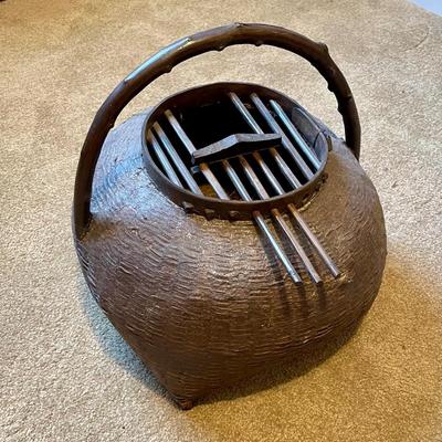 Asian live animal carrier basket