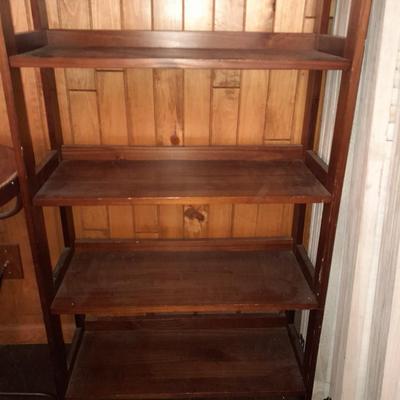Wooden open back Shelving unit