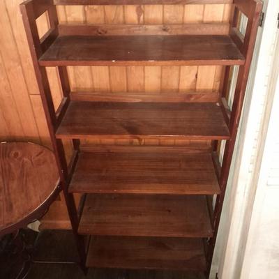 Wooden open back Shelving unit