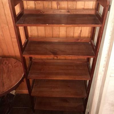 Wooden open back Shelving unit