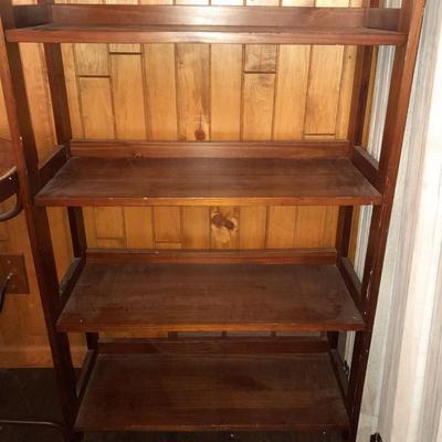 Wooden open back Shelving unit