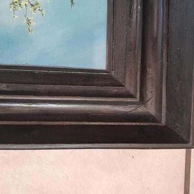 Large Original framed and signed artwork - Loveland artist Donna Colhour "ASPEN WILDERNESS" 43"