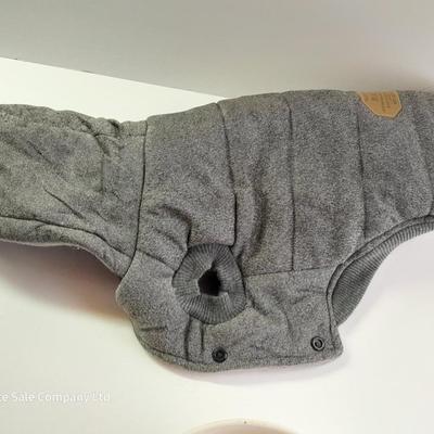 Dachshund Cast Iron Dog Food & Water Bowl Holder - Rae Dunn CHOW bowl and Dog coat