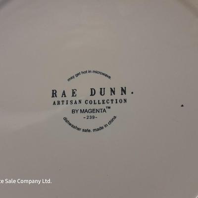 Dachshund Cast Iron Dog Food & Water Bowl Holder - Rae Dunn CHOW bowl and Dog coat