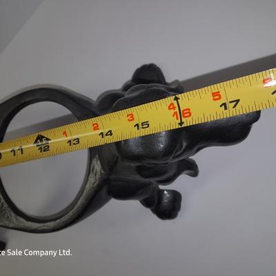 Dachshund Cast Iron Dog Food & Water Bowl Holder - Rae Dunn CHOW bowl and Dog coat