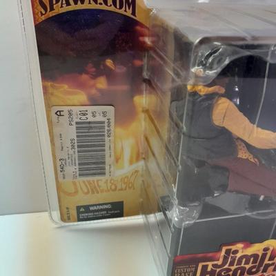 New in package Jimi Hendrix at Monterey SPAWN figure