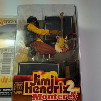 New in package Jimi Hendrix at Monterey SPAWN figure