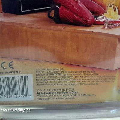 New in package Jimi Hendrix at Monterey SPAWN figure