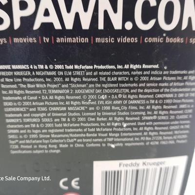 New in package McFarlane toys A Nightmare on Elm Street Freddy Kruger FIGURE