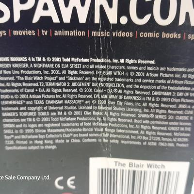 New in package McFarlane toys Todd McFarlane's Blair Witch FIGURE