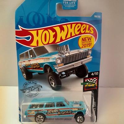 New in package HOT WHEELS HW Raceday '64 Nova wagon gasser & HW Screentime 101 dalmatians Cruella De Ville