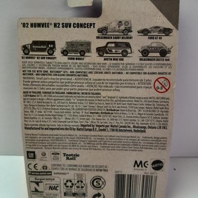 New in package MATCHBOX Tootsie roll & Tootsie roll pop collectible cars