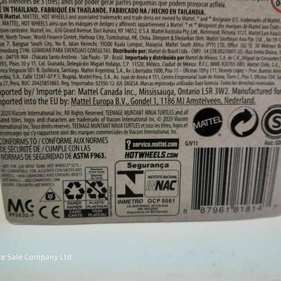 New in package Hot Wheels Teenage Mutant Nija Turtles Michelangelo collectible Midnight Otto car