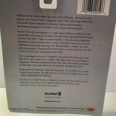 New in package Adult collectible PLAYBOY - Jodi Ann Paterson collectible car