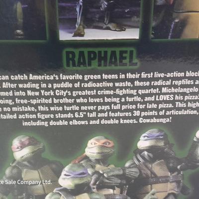 New in the package Teenage Mutant Ninja Turtles RAPHAEL Turtle figure