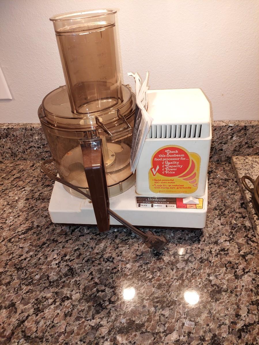 Sunbeam food processor