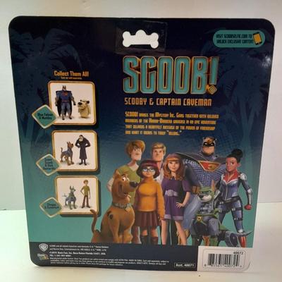 New in the package Scooby-Doo & Captain Caveman figures