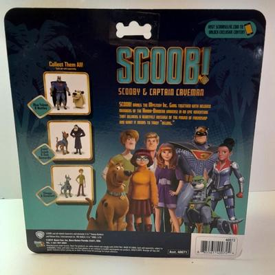 New in the package Scooby-Doo & Captain Caveman figures