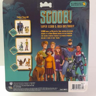 New in the package Scooby-Doo Super Scoob & Dick Dastardly figures