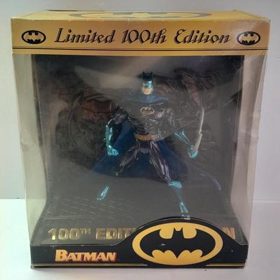New in the package BATMAN 100th limited edition figure
