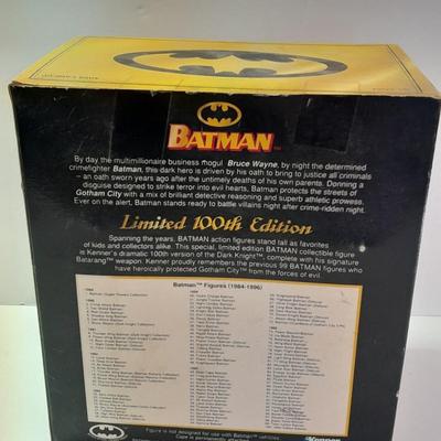 New in the package BATMAN 100th limited edition figure