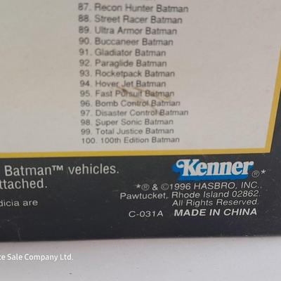 New in the package BATMAN 100th limited edition figure