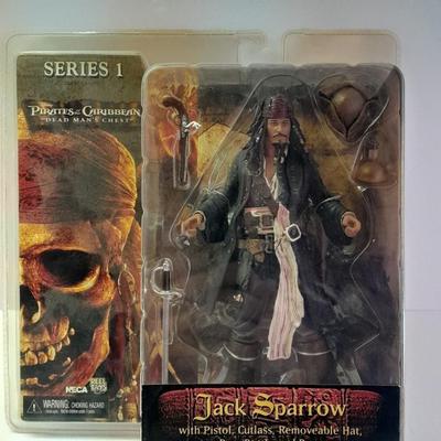 New in the package Pirates of the Caribbean Series 1 JACK SPARROW figure