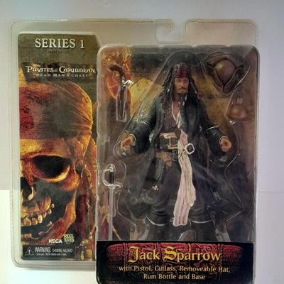 New in the package Pirates of the Caribbean Series 1 JACK SPARROW figure
