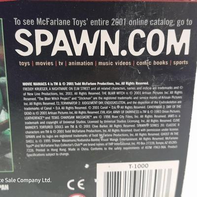 New in the package TERMINATOR 2 T2 Judgment Day T-1000 Movie Manics Figure