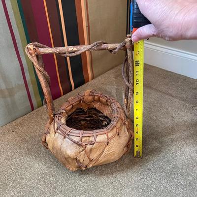 Native Polynesian basket
