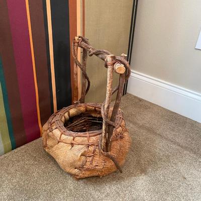 Native Polynesian basket